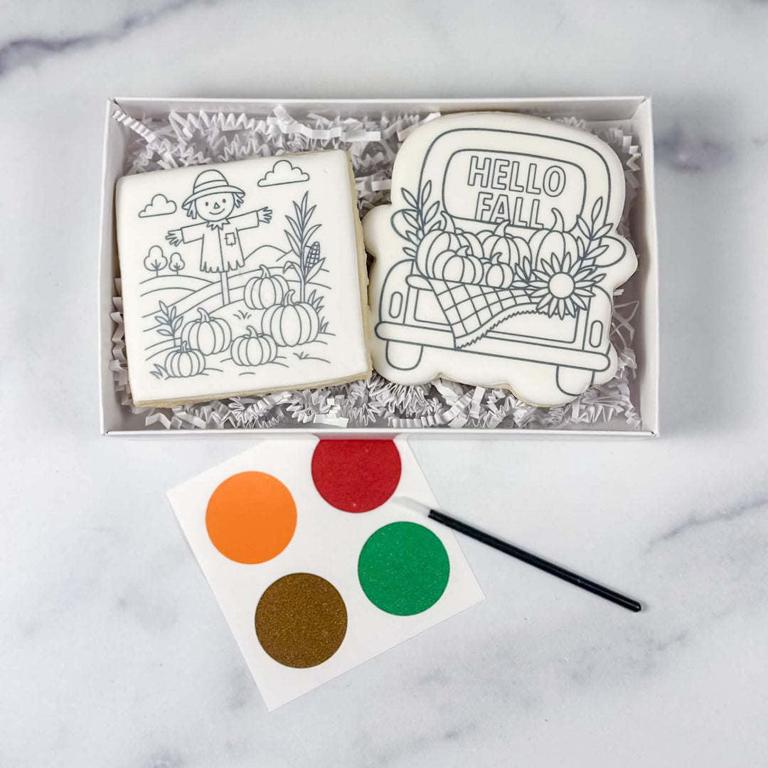 Fall Theme | Paint Your Own Cookies