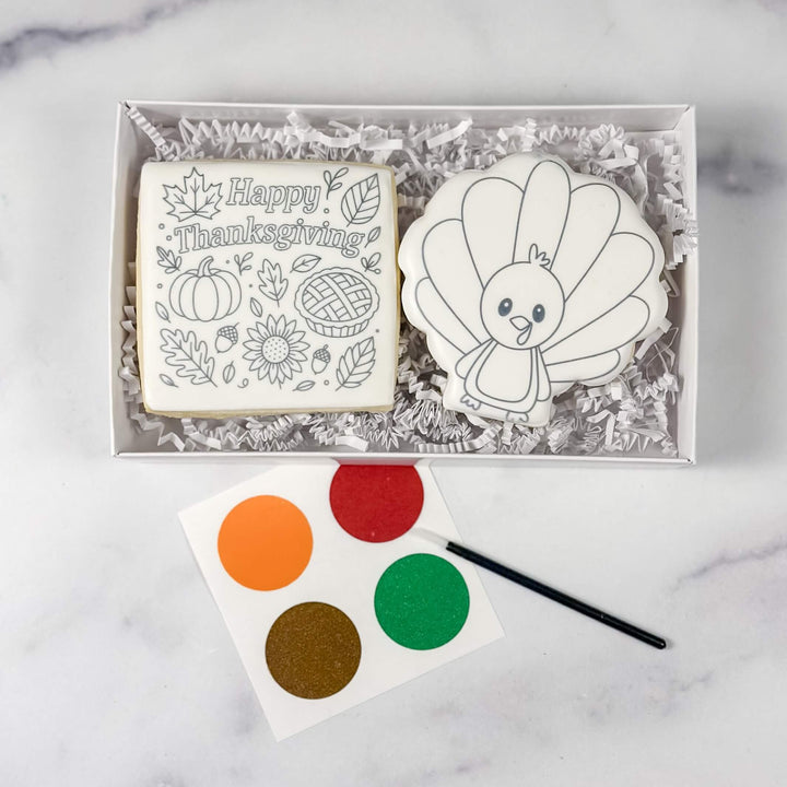 Thanksgiving Theme | Paint Your Own Cookies