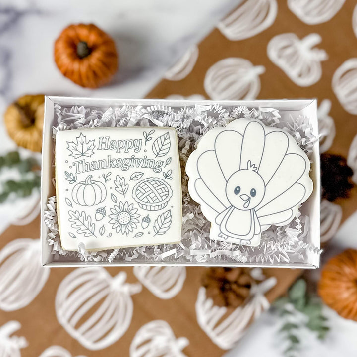 Thanksgiving Theme | Paint Your Own Cookies
