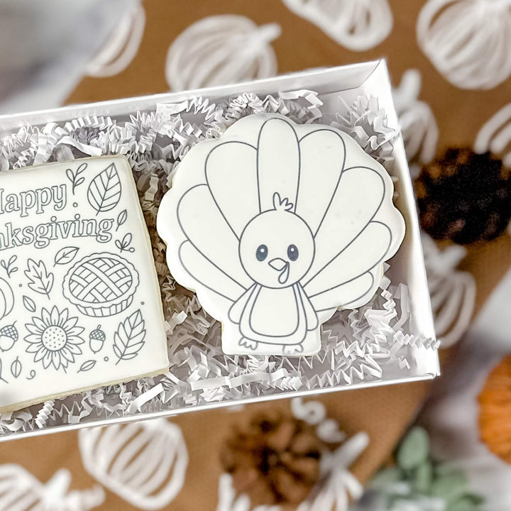 Thanksgiving Theme | Paint Your Own Cookies