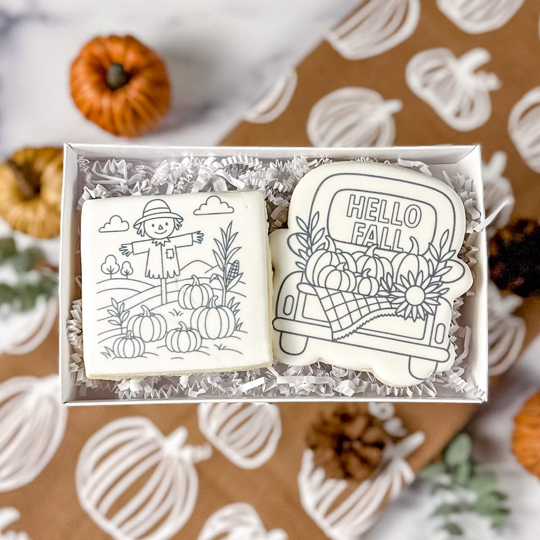 Fall Theme | Paint Your Own Cookies