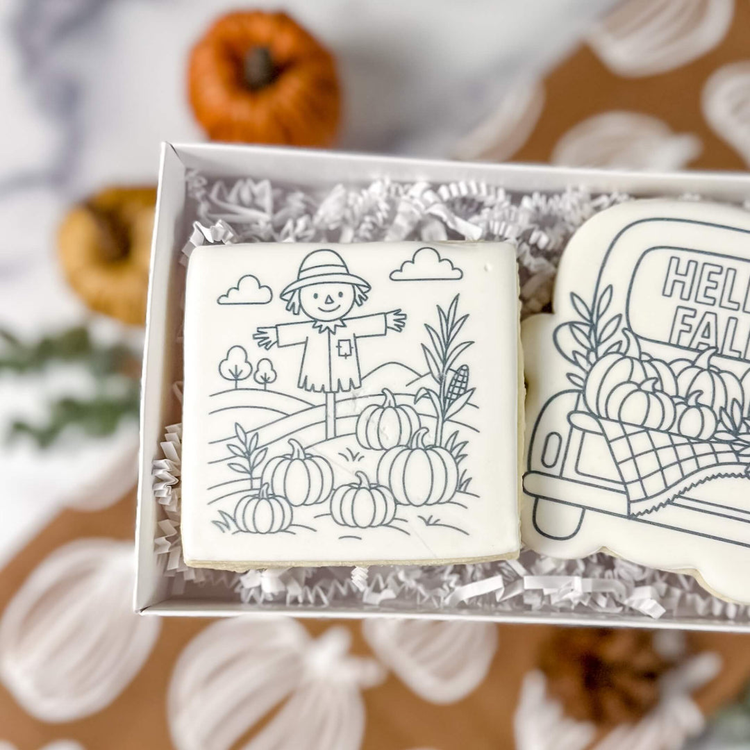 Fall Theme | Paint Your Own Cookies