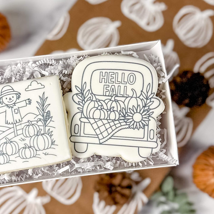 Fall Theme | Paint Your Own Cookies