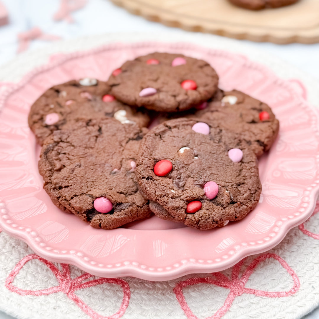 Triple Chocolate Brownie Drop Cookies