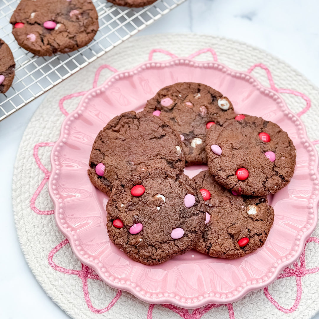 Triple Chocolate Brownie Drop Cookies