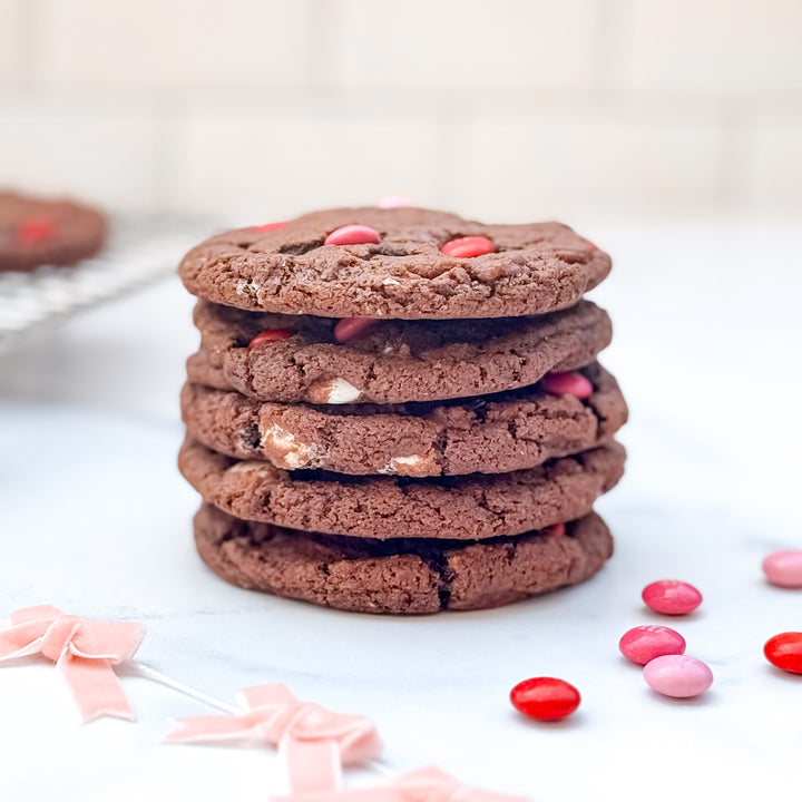 Triple Chocolate Brownie Drop Cookies