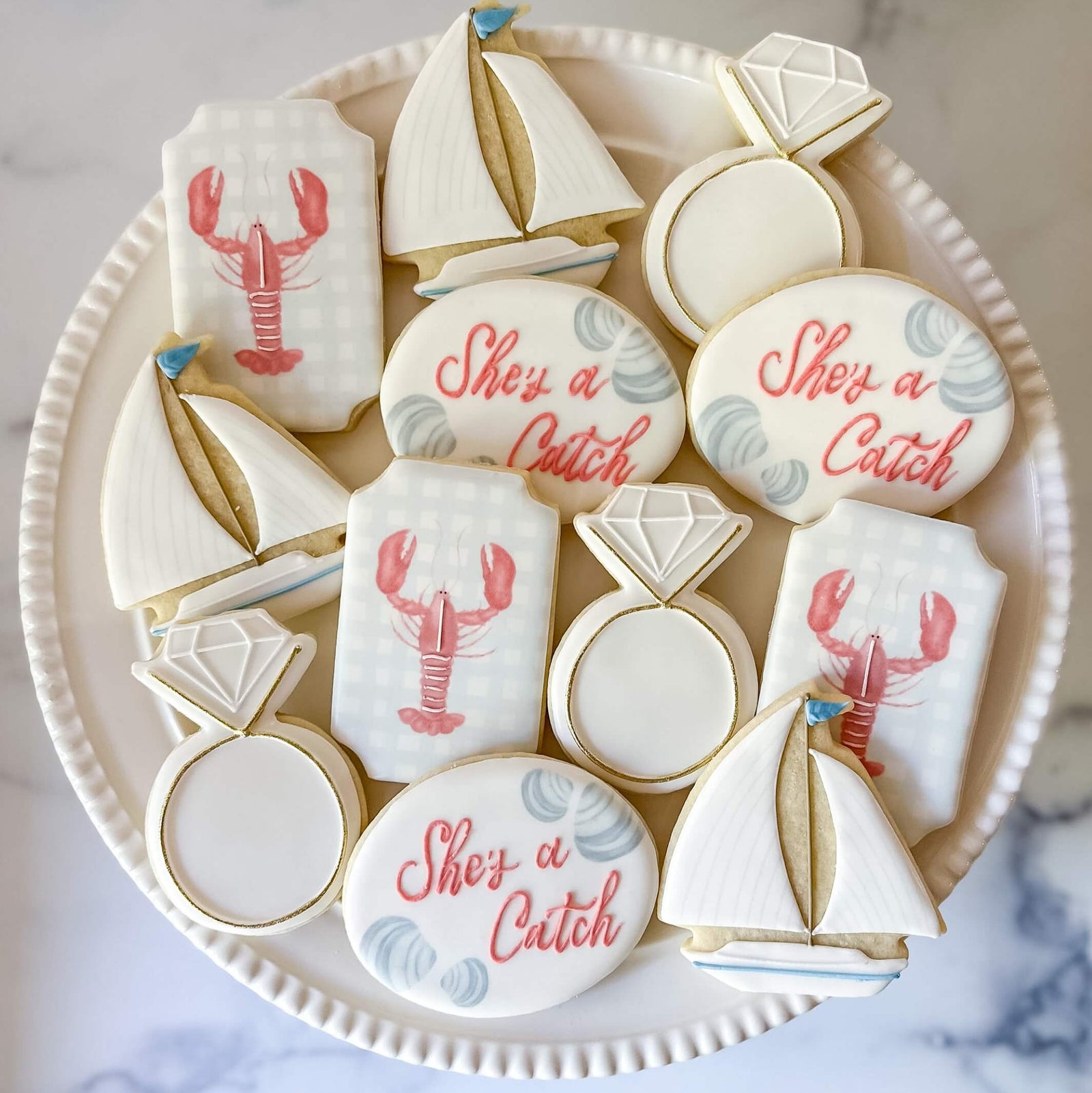 Wedding | She's A Catch - Southern Sugar Bakery