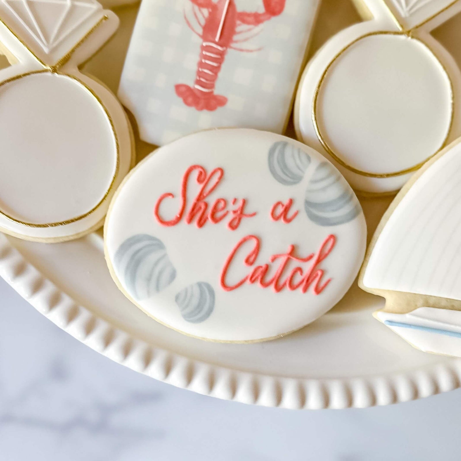 Wedding | She's A Catch - Southern Sugar Bakery