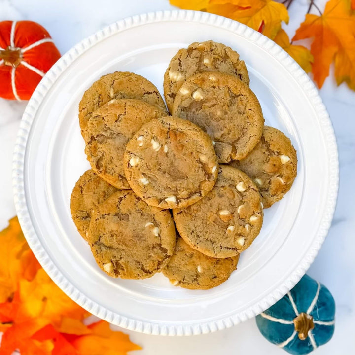 White Chocolate Pumpkin | Drop Cookies