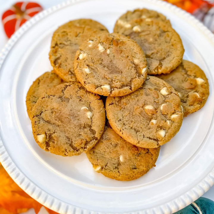 White Chocolate Pumpkin | Drop Cookies