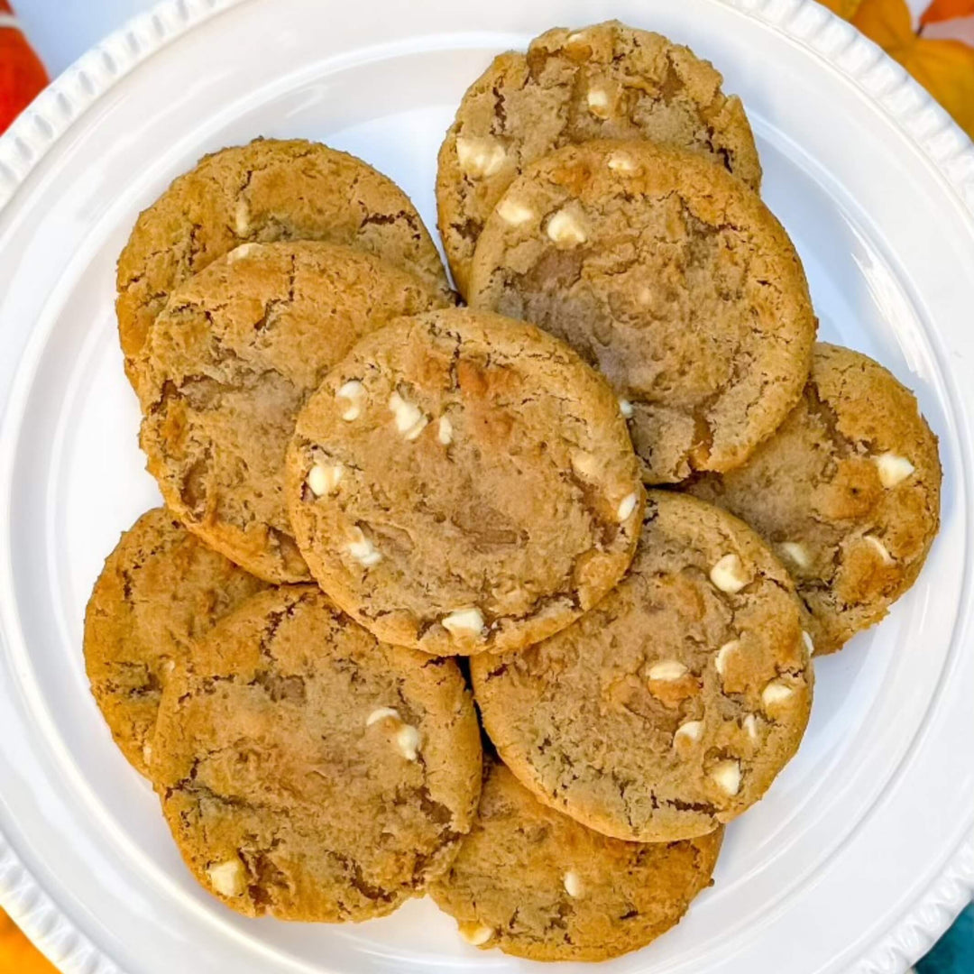 White Chocolate Pumpkin | Drop Cookies