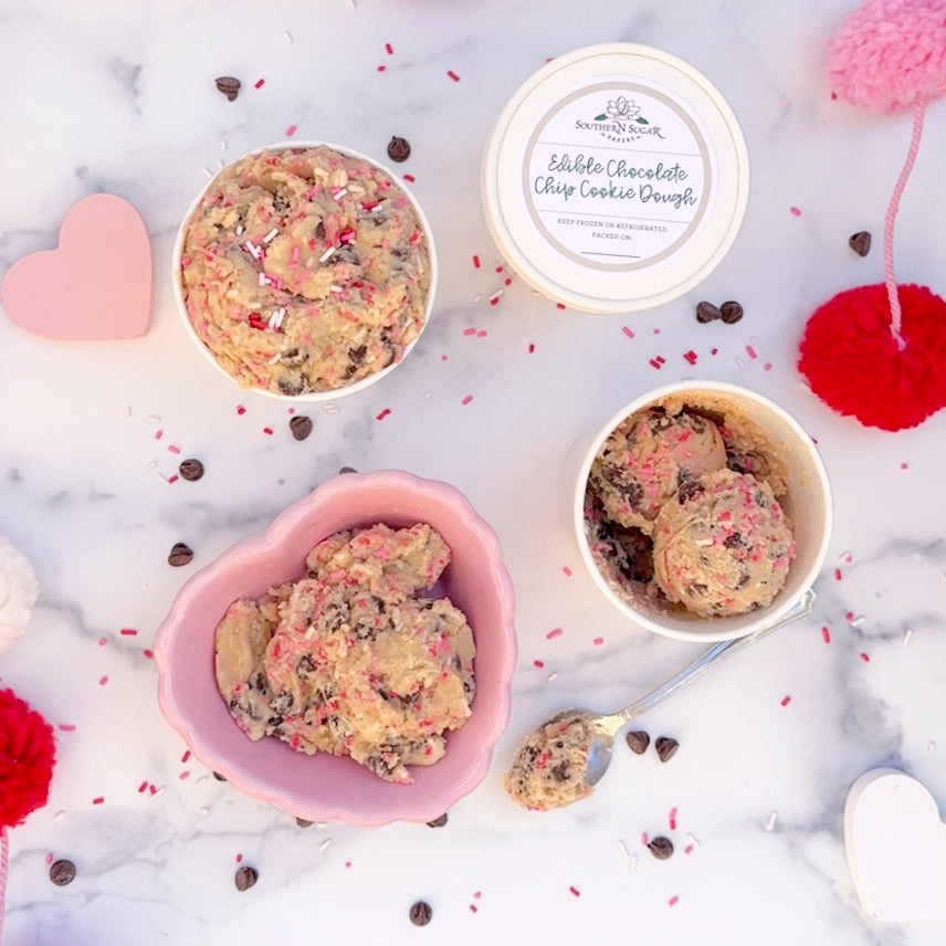 Valentine Special | Edible Chocolate Chip Cookie Dough (Raleigh Pickup Only)