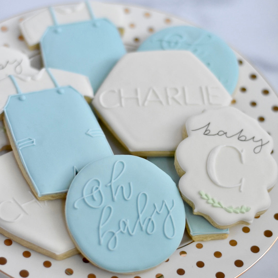 Baby Shower | Oh Baby (color options available) - Southern Sugar Bakery