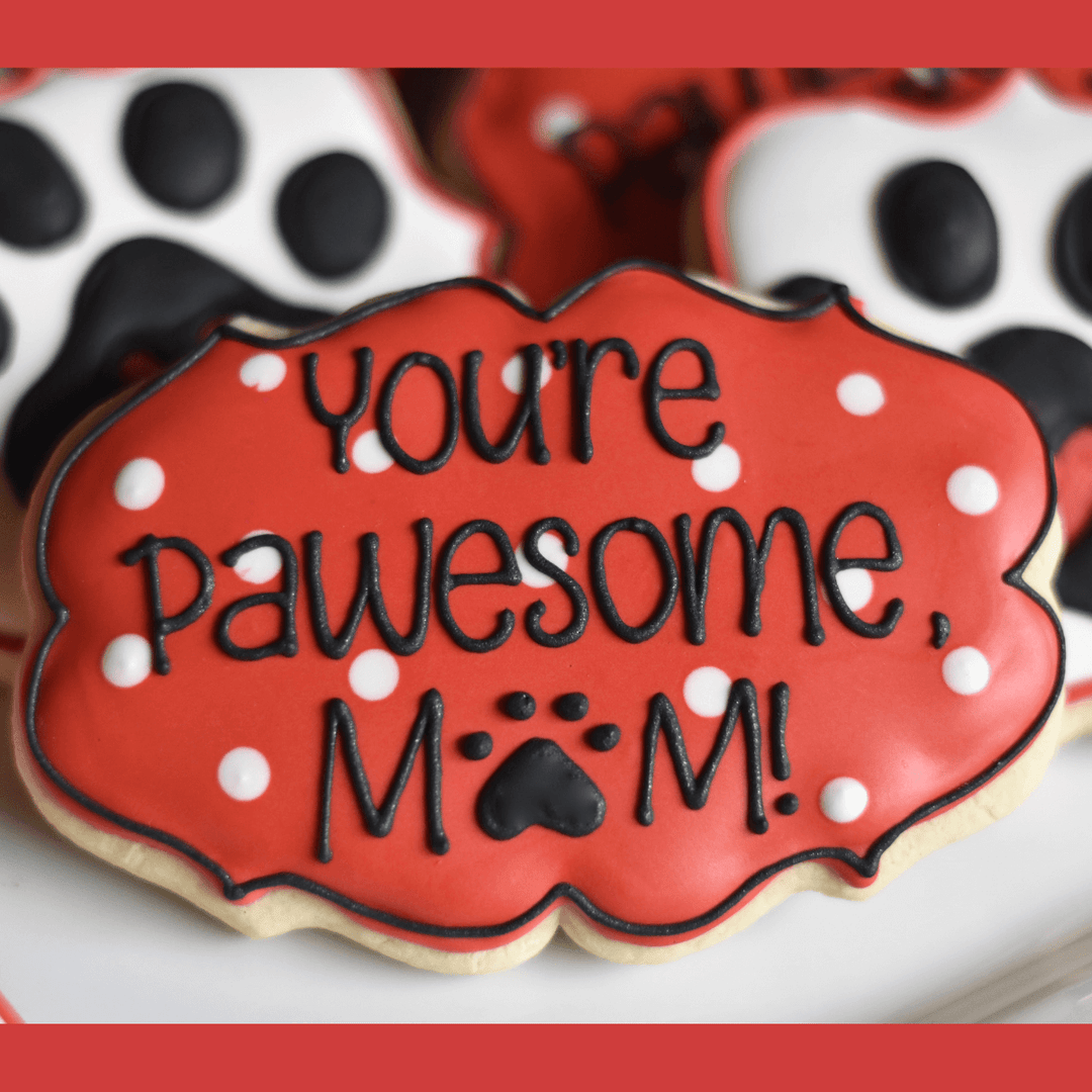 Dog mom cookies hot sale