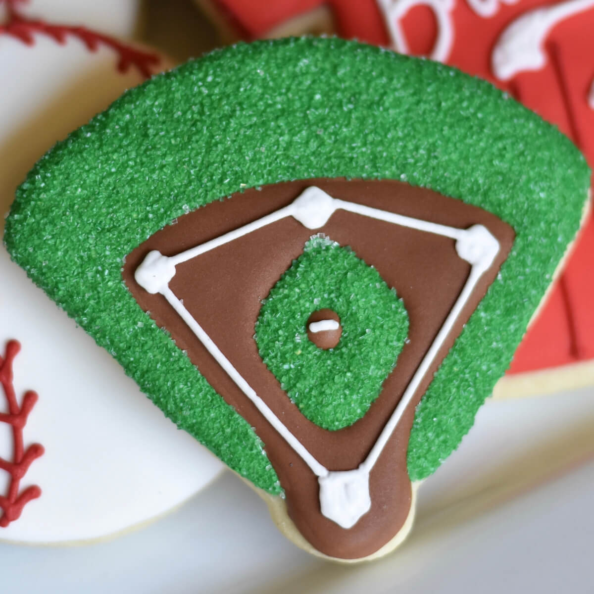 Baseball Iced popular Cookie Assortment