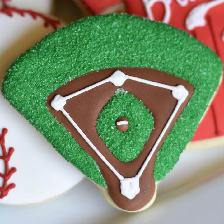 Custom Cookies - Sports: Baseball Cookies | Bases Loaded! - Southern Sugar Bakery