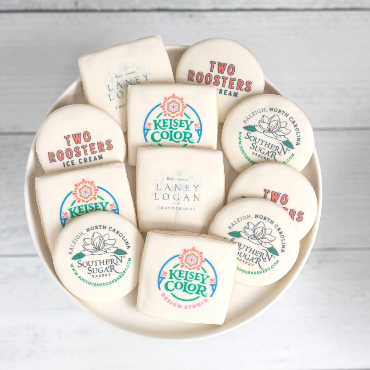 Corporate Event Set | Dozen Logo Cookies - Southern Sugar Bakery