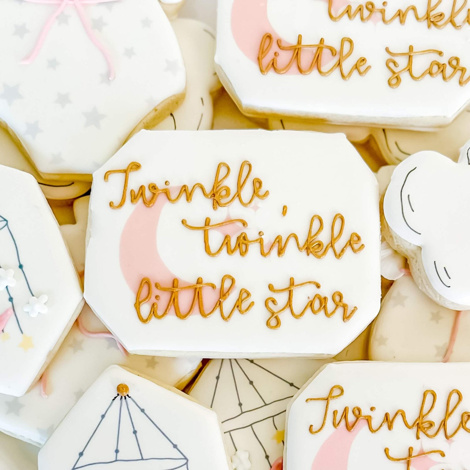 Baby Shower | Twinkle Twinkle (Pink) - Southern Sugar Bakery