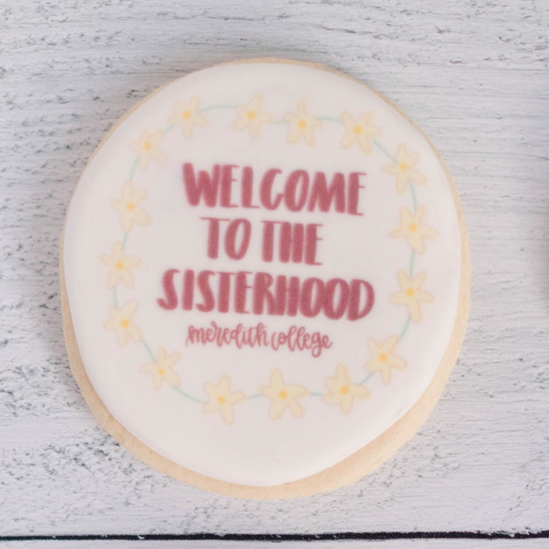 Meredith Cookies Custom Cookies | Meredith College Events – Southern Sugar Bakery