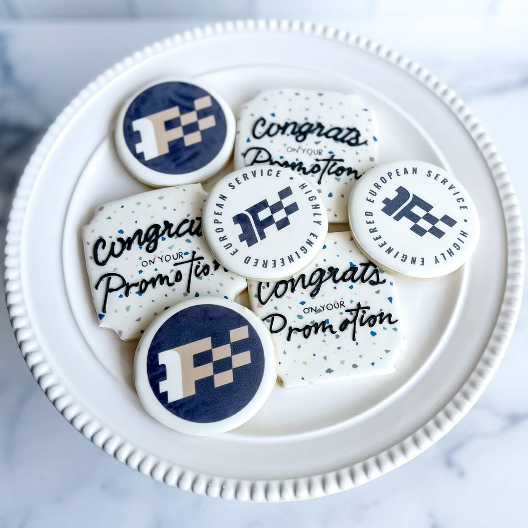 Congratulations Shortbread Cookies Custom Cookies | Congratulations On Your Promotion – Southern Sugar Bakery