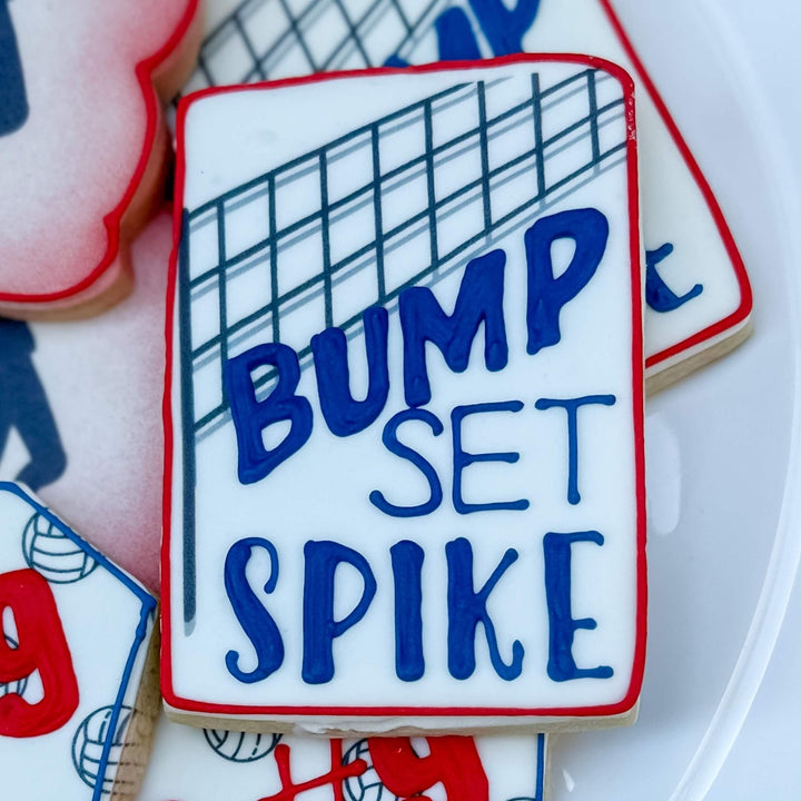 Volleyball Cookies | Bump, Set, SPIKE