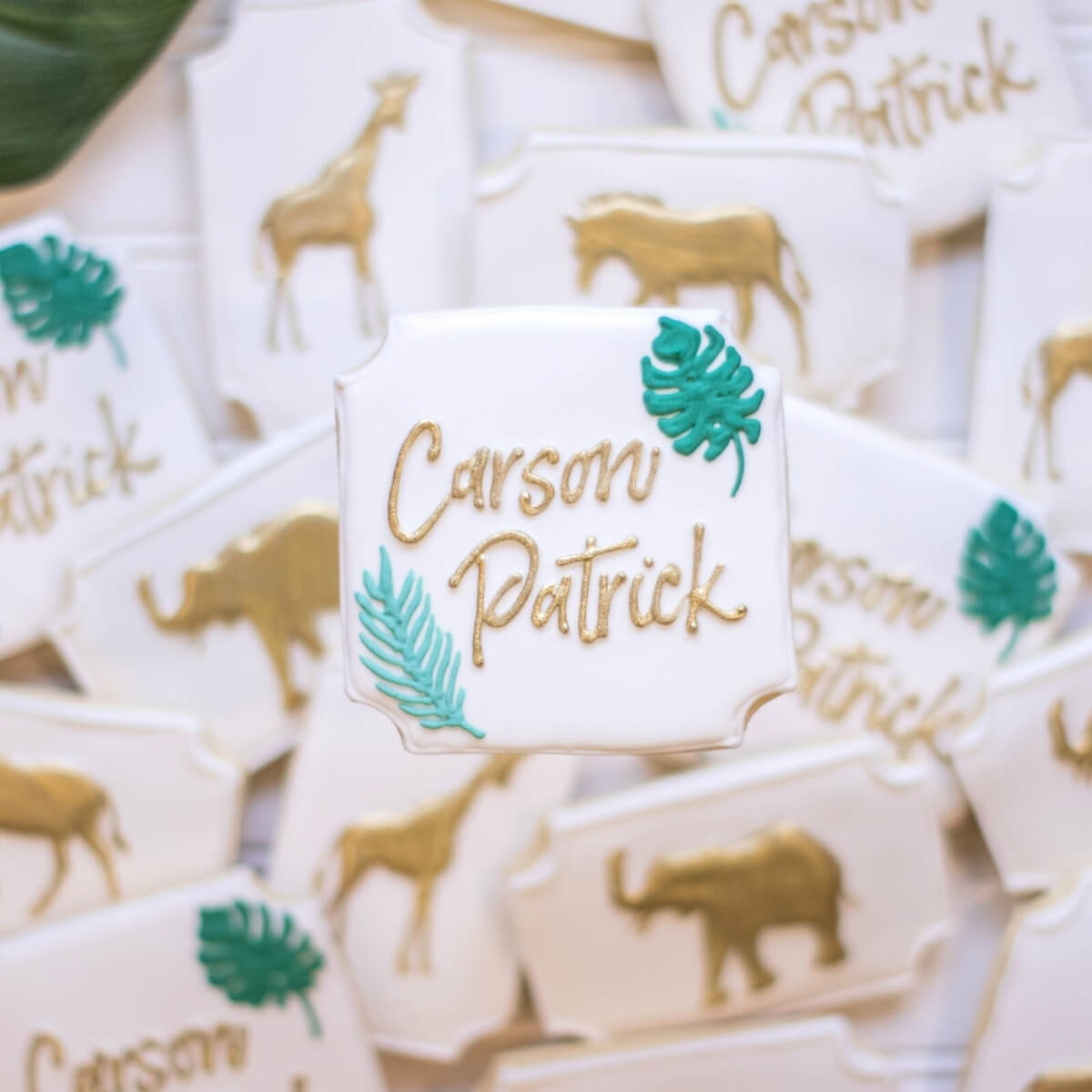 Baby Shower | White Safari - Southern Sugar Bakery