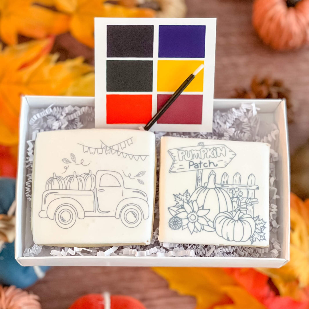 Fall Themed | Paint Your Own Cookies