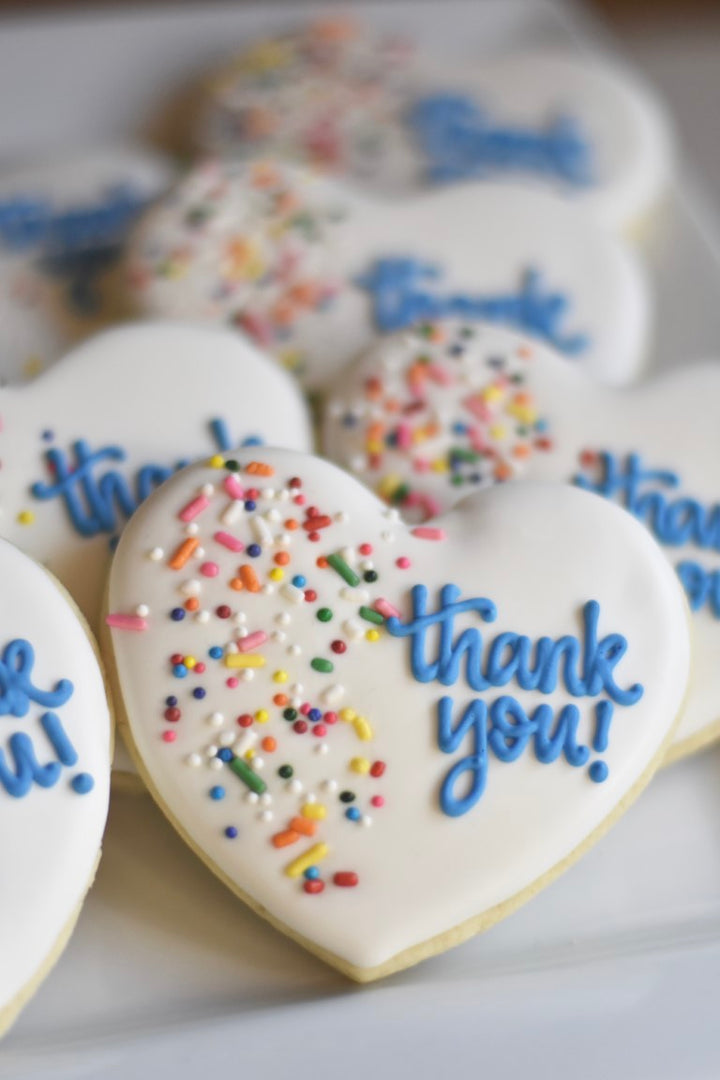 Custom Cookies - Thank You | Simple and Sweet - Southern Sugar Bakery