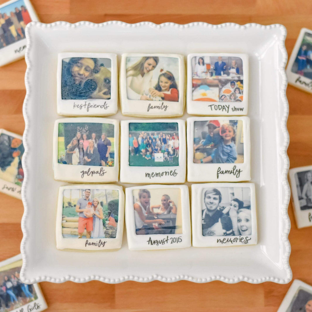 Polaroid Photo Cookies