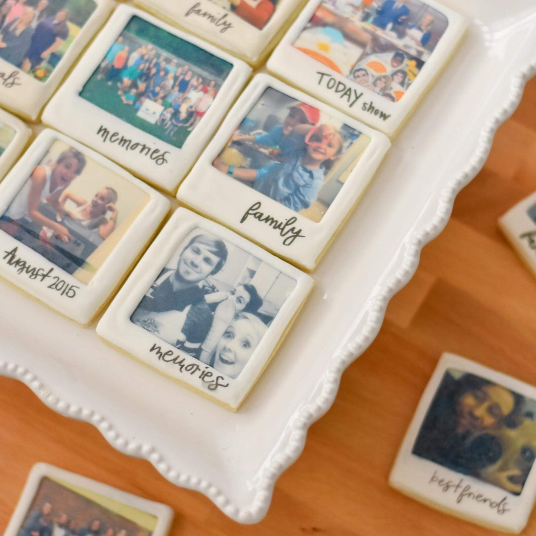 Polaroid Photo Cookies